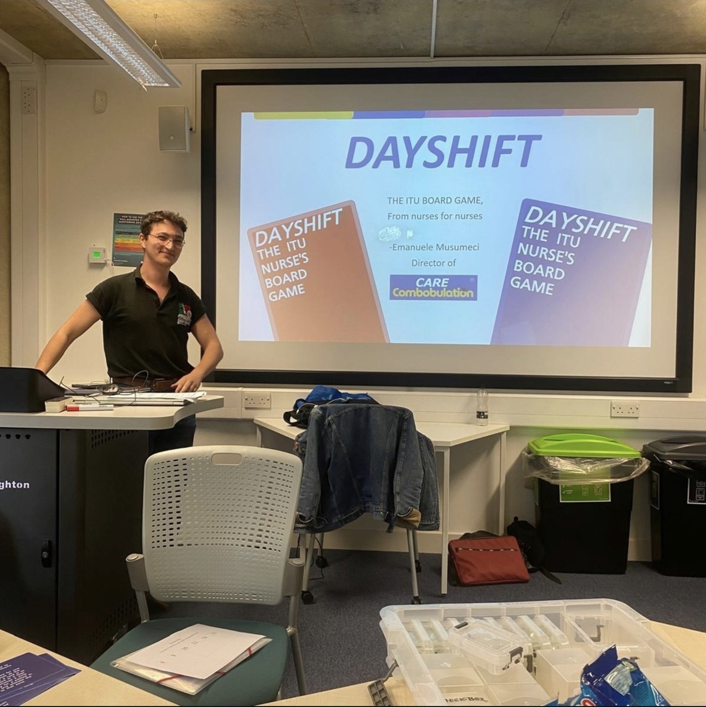 DAYSHIFT - The ITU Nurse's Board Game presentation